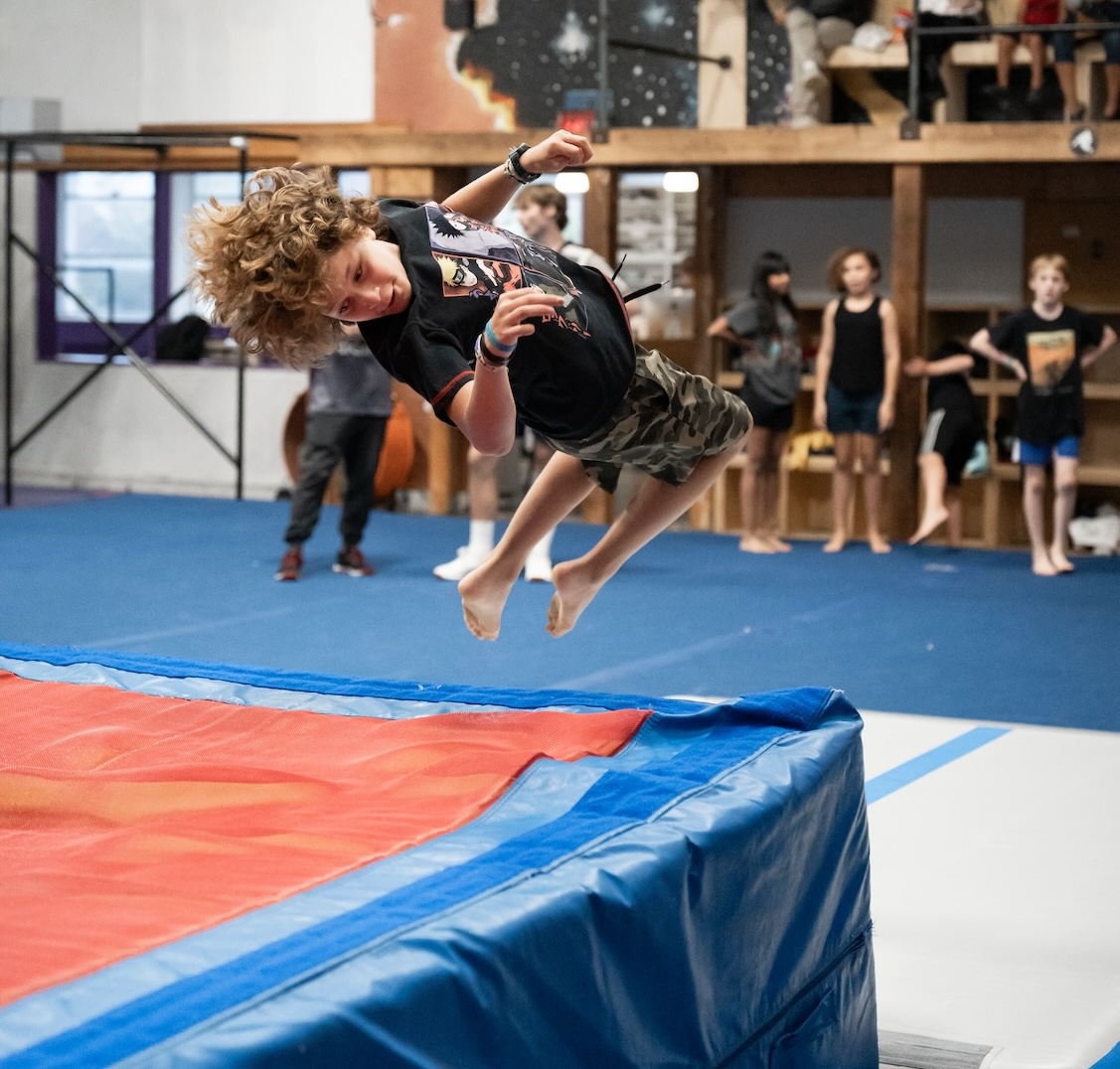 Parkour training